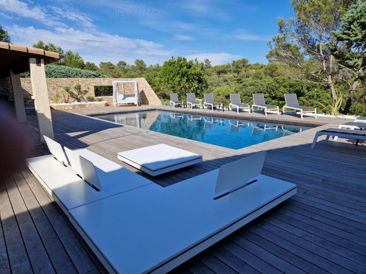 Magnifique Villa De Luxe Au Coeur De La Garrigue Nîmes Zewnętrze zdjęcie