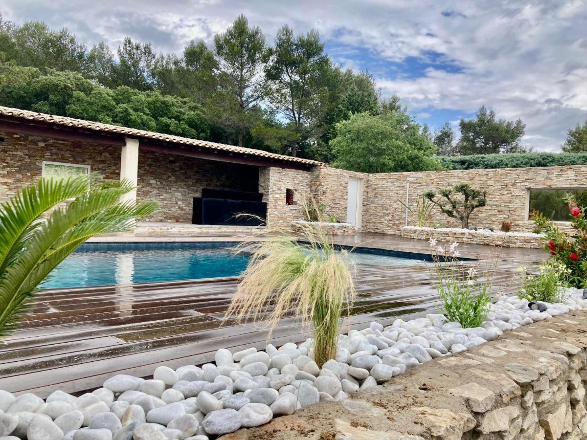 Magnifique Villa De Luxe Au Coeur De La Garrigue Nîmes Zewnętrze zdjęcie