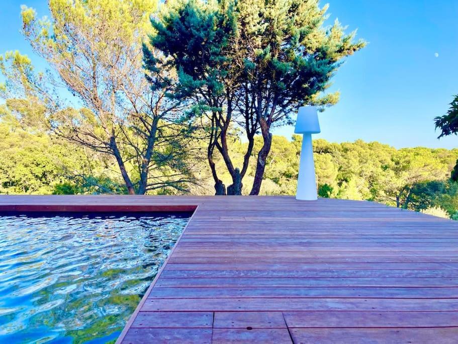 Magnifique Villa De Luxe Au Coeur De La Garrigue Nîmes Zewnętrze zdjęcie